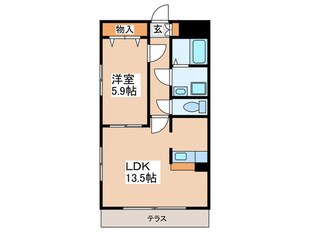 アム－ルハルⅡの物件間取画像